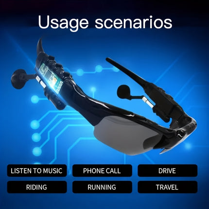 Wireless Smart Glasses, Cell Phone Sun Glasses, Smart Wireless Headphones 5.0