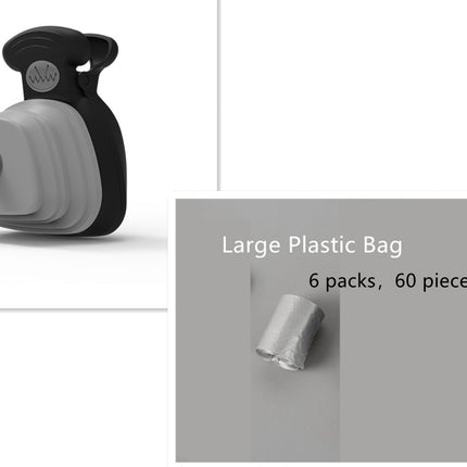 Pet Dog Poop Bag Dispenser Travel Foldable Poop Spoon