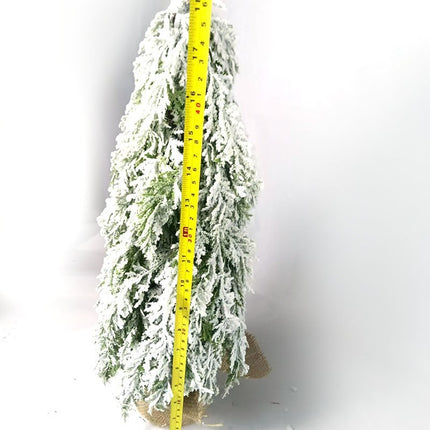 Festival Decoration Supplies With Lights PE Simulation Christmas Snow Sprayer Tree