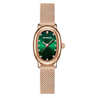 Mesh Belt Rose Gold Green