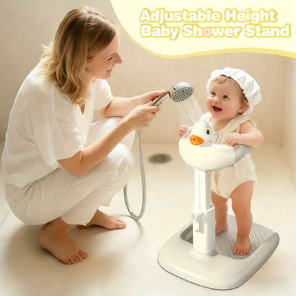 Foldable Baby Shower Stand Non-Slip Shower Rack, Birthday and Christmas Gift, Plastic, Mixed Color