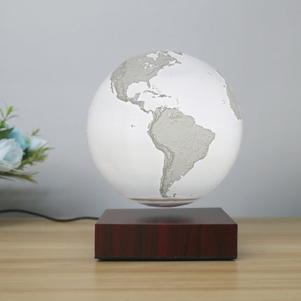 Levitating Earth Jupiter Lamp Magnetic Floating LED Night Light