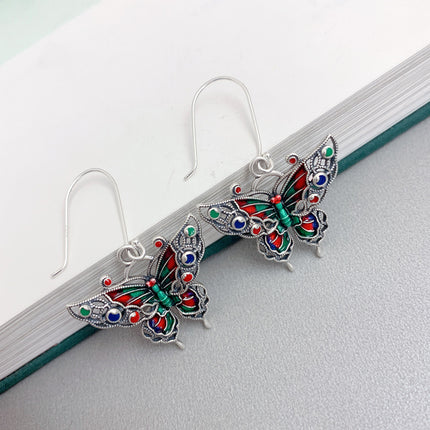 Tassel Butterfly Exquisite Female Earrings