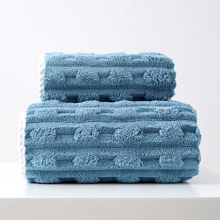 Thickened And Oversized Towel For Face Wash Coral Velvet
