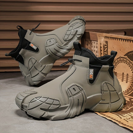 Men'S Trendy Casual Sports Shoes with Thick Soles, Suitable for Outdoor Hiking And Climbing,