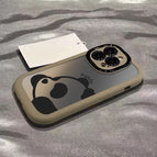 Khaki Gradient Lying Panda / Apple 16PROMAX