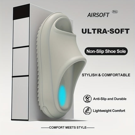 2 pcs Men's fashion, Men's shoes, Men's home shoes, indoor slippers, can be worn outside, beach, outdoor