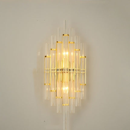 Modern Living Room Light Luxury Crystal Creative Wall Lamp