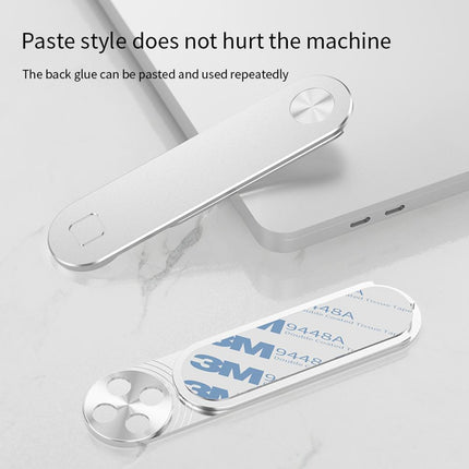 Laptop Phone Holder, Adjustable Laptop Side Mount Clip,