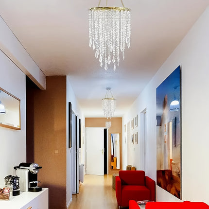 Essential Party Wedding Decorations: Creative Lightless Hanging Chandelier for Birthday and Ball Scenes