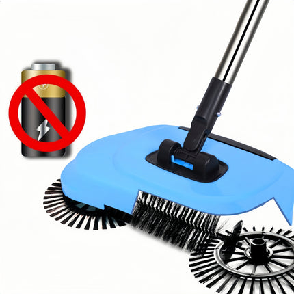 1pc Manual Sweeper Mop and Vacuum Combo for All Hard Floors Pet Hair