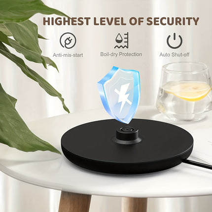 Kettle with Temperature Control Featuring 7 Heat Settings And an LED Display