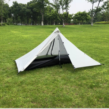 Portable camping pyramid tent single outdoor equipment camping supplies