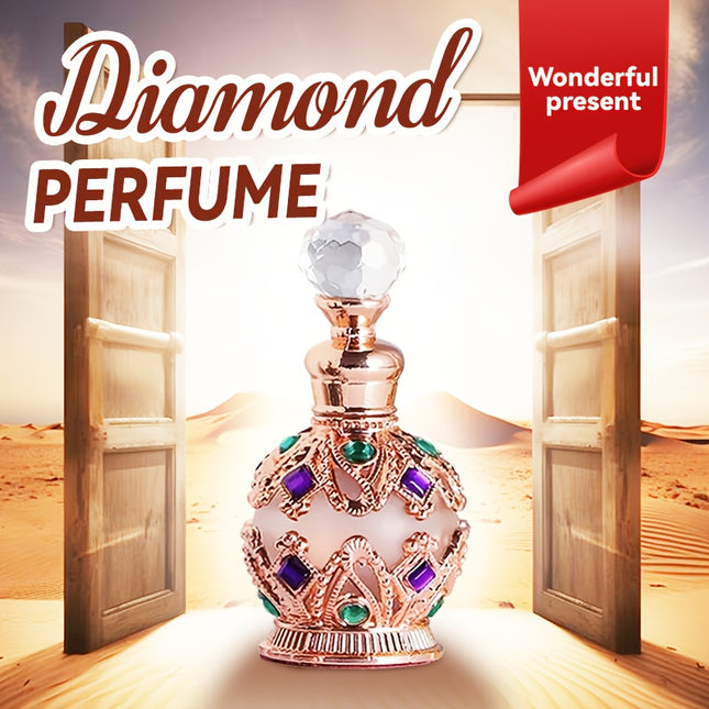15ml/0.5oz Dubai-inspired Arabic Women's Perfume Oil: Classic Golden, Long-lasting Alluring