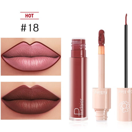 Pudaier Dual Lipstick Lip Gloss Liquid Lipstick