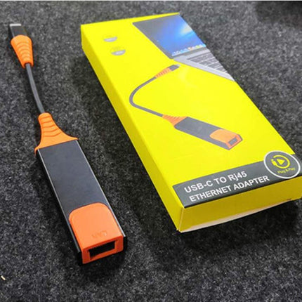 Type-c 100M free drive network card transfer interface