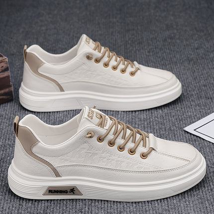 Men's Comfortable & Stylish Running Shoes - Low-Top Lace-Up Sneakers with Breathable Mesh Upper,