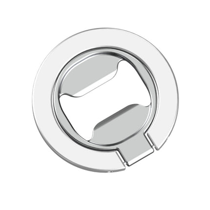 Metal Ring Buckle Creative Magnetic Powerful Adhesive Type Metal Cellphone Holder