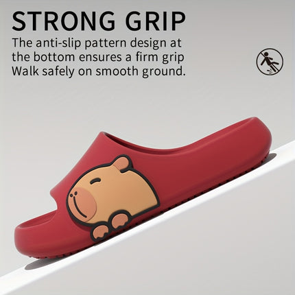 3 pcs Lightweight Slippers - Slip-On Low-Top House, Soft Cushioned Sole for Bathroom, Beach,