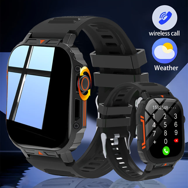 2025 Fashion Smartwatch Full Touch Screen Wireless Calling Smartwatch (Answer/Make Calls)