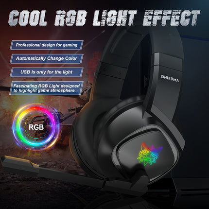 Gaming Headphone with Microphone PC gaming headset & headphones