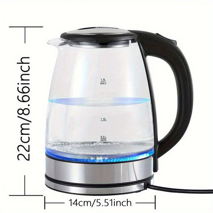 Kettle Heats Up Rapidly with Its Powerful 1000W Output,