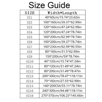 1pc soft plush area Mat, non-slip plush Mat, soft plush bedside Mat, tie dye living room Mat,