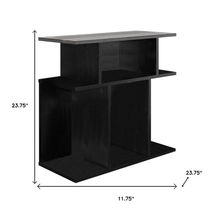 60" Deep Taupe Open Shelving TV Stand