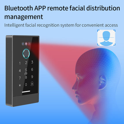 Lock All Face Recognition Waterproof Fingerprint Access Control Machine