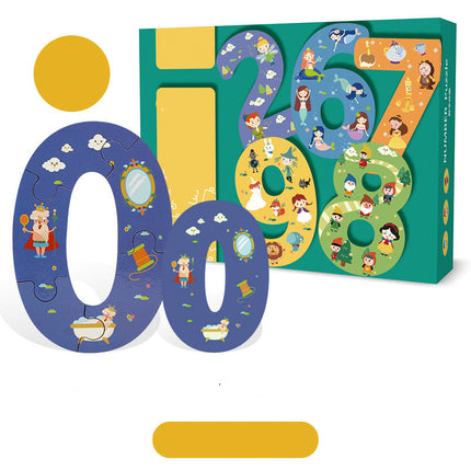 Wooden jigsaw puzzle