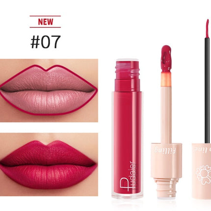 Pudaier Dual Lipstick Lip Gloss Liquid Lipstick