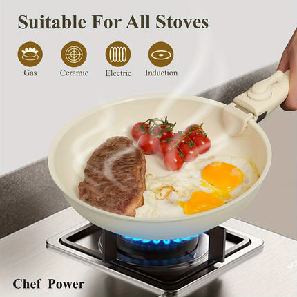 21PCS Ceramic Nonstick Cookware Set - Ultra-Durable, Easy Food Release