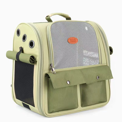 Large Capacity Portable Cat Pet Shoulder Bag - Perfect for Outings and Travel!