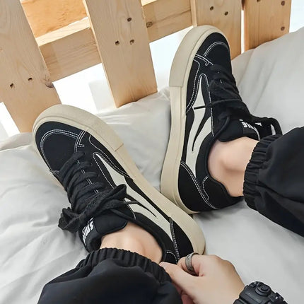 Men, 2024 New Low-Top Design, Suitable for Casual Daily Wear in All Seasons, Solid Color,
