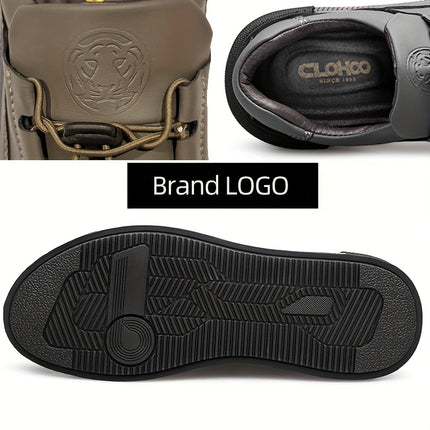Men'S Casual Sneakers - Breathable Mesh Upper, Elastic Lace-Up Closure, Durable Rubber Sole,