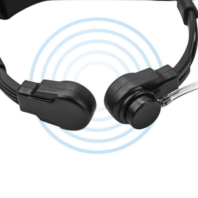 Cell Phone Throat Microphone Headset Throat Shock Headset Headset Cable