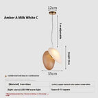 Warm Light / Amber A Milky White C