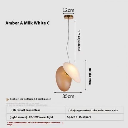 Nordic Restaurant Bedroom Chandelier Creative Table Study Room Decoration LED Lights