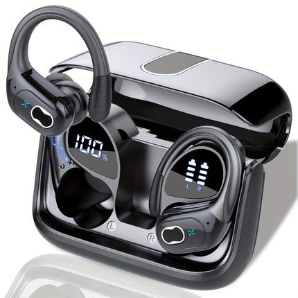 Wireless Earbuds, 75H Wireless 5.3 Headphones With ENC Noise Cancelling Mic