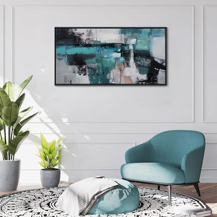 Bright Wall Art Picture Handmade Oil Painting Abstract Texture Canvas Poster Large Mural Decor Living Room Bedroom Porch Hotel