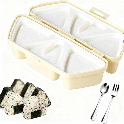 Foldable Creative Bento Box Onigiri Mold Set