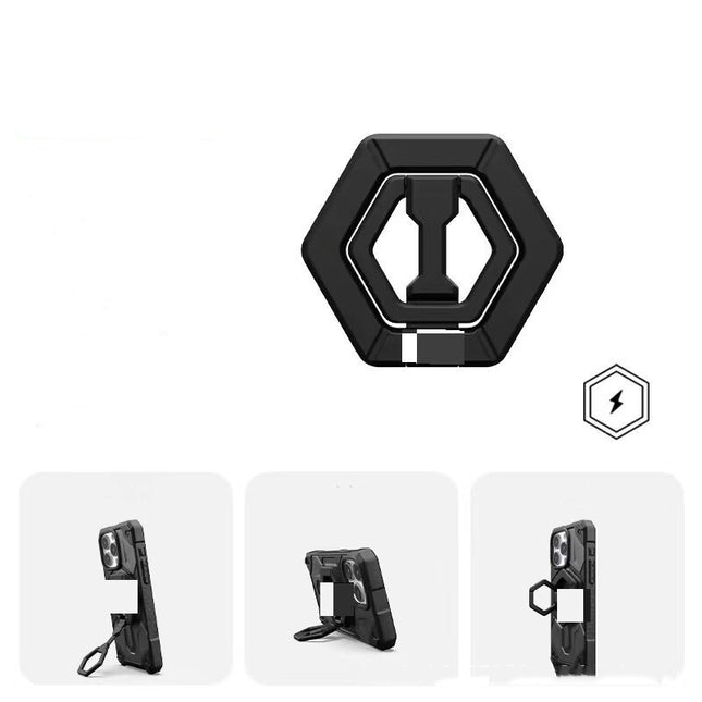 Retractable UAG Magnetic Phone Holder Fastened Ring