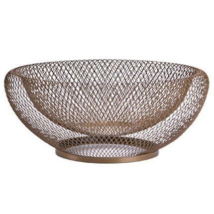 Iron Fruit Basket Simple Hollow Fruit Creative Basket
