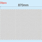 870x570mm / 1500pcs