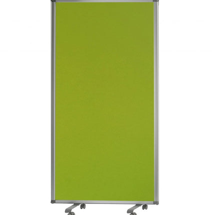 71" Green Iron Folding Three Panel Screen Room Divider
