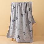 Small Milk Blocks Bear Blue / 35X75cm