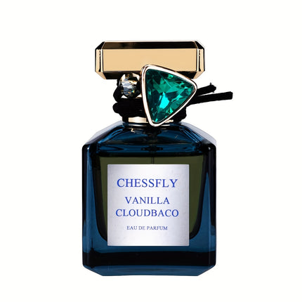 CHESSFLY Men's Vanille Cloudbaco Eau de Parfum 1.7fl.oz - Luxury Vanilla & Tobacco Scent with Tonka Bean