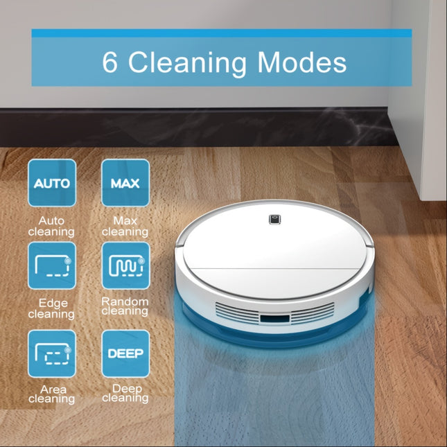 Vacuum/Mop/Sweep Robot Vacuum Cleaner Remote/App/Button Control, 2500pa Suction Power