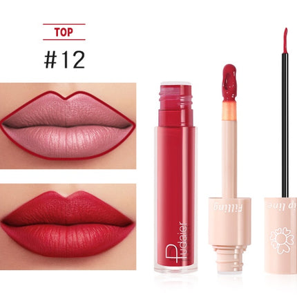 Pudaier Dual Lipstick Lip Gloss Liquid Lipstick