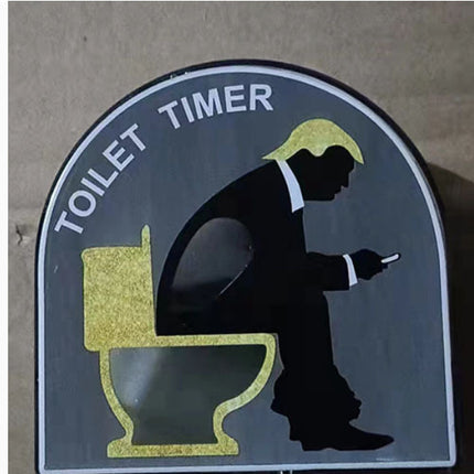Toilet Timer Child Funny Toys Bathroom Hourglass Decor Sand Restroom Clock Abs 5 Minute Decoration Toilet Hourglass Time